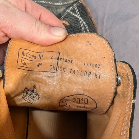 SAK by Ryusaku Hiruma x Converse Star Tech Hi Size Men 12 - Picture 2 of 9